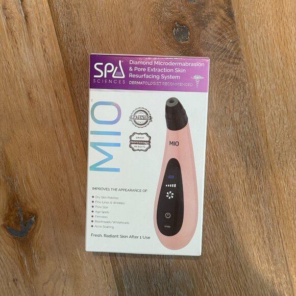 Spa Sciences MIO Diamond Tip Microdermabrasion Exfoliator & Pore Extractractor - Picture 6 of 12